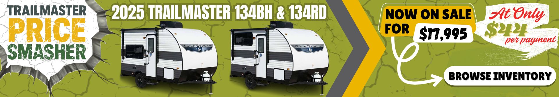 Image Banner Trailmaster 134RD Trailmaster 134BH