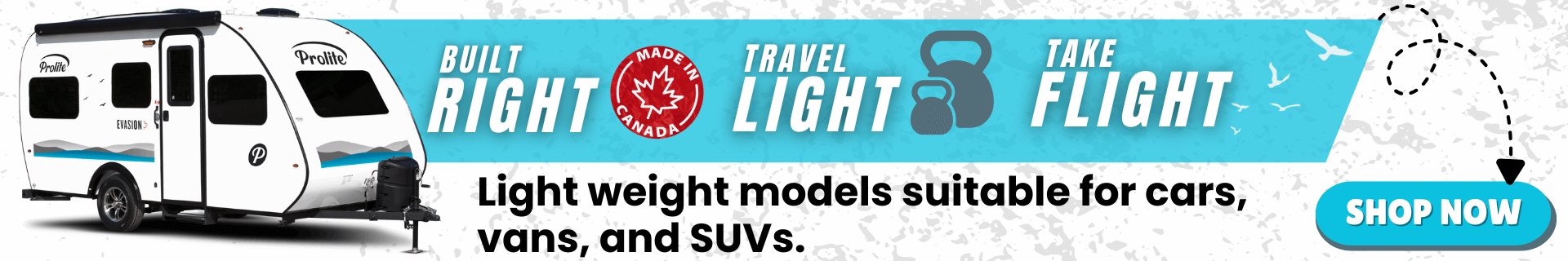 Prolite Banner Prolite Lightweight Camper for Cars